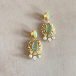 Teagan Olive Drop Earrings - Ahseya & Co