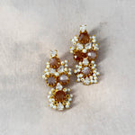 Bella Mink Stud Earrings - Ahseya & Co