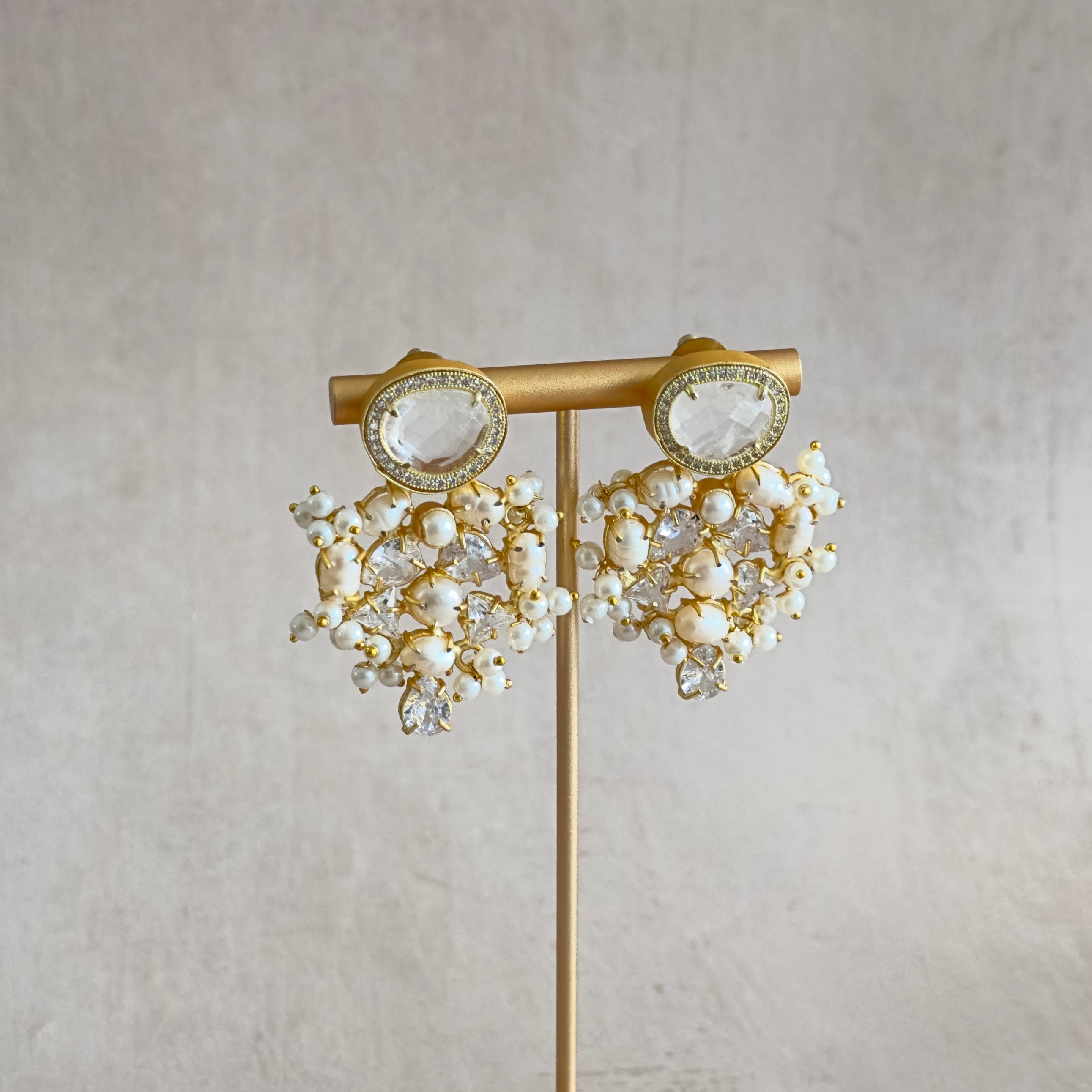 Arden White Tikka Set - Ahseya & Co