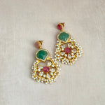 Zaylee Marine Crystal Drop Earrings - Ahseya & Co