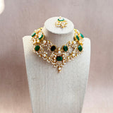 Athena Green Necklace Set - Ahseya & Co