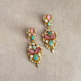 Lottie Pink Drop Earrings - Ahseya & Co