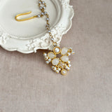 Areeba White Pearl Choker Set