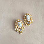Uche Pearl Stud Earrings - Ahseya & Co