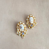 Uche Pearl Stud Earrings - Ahseya & Co