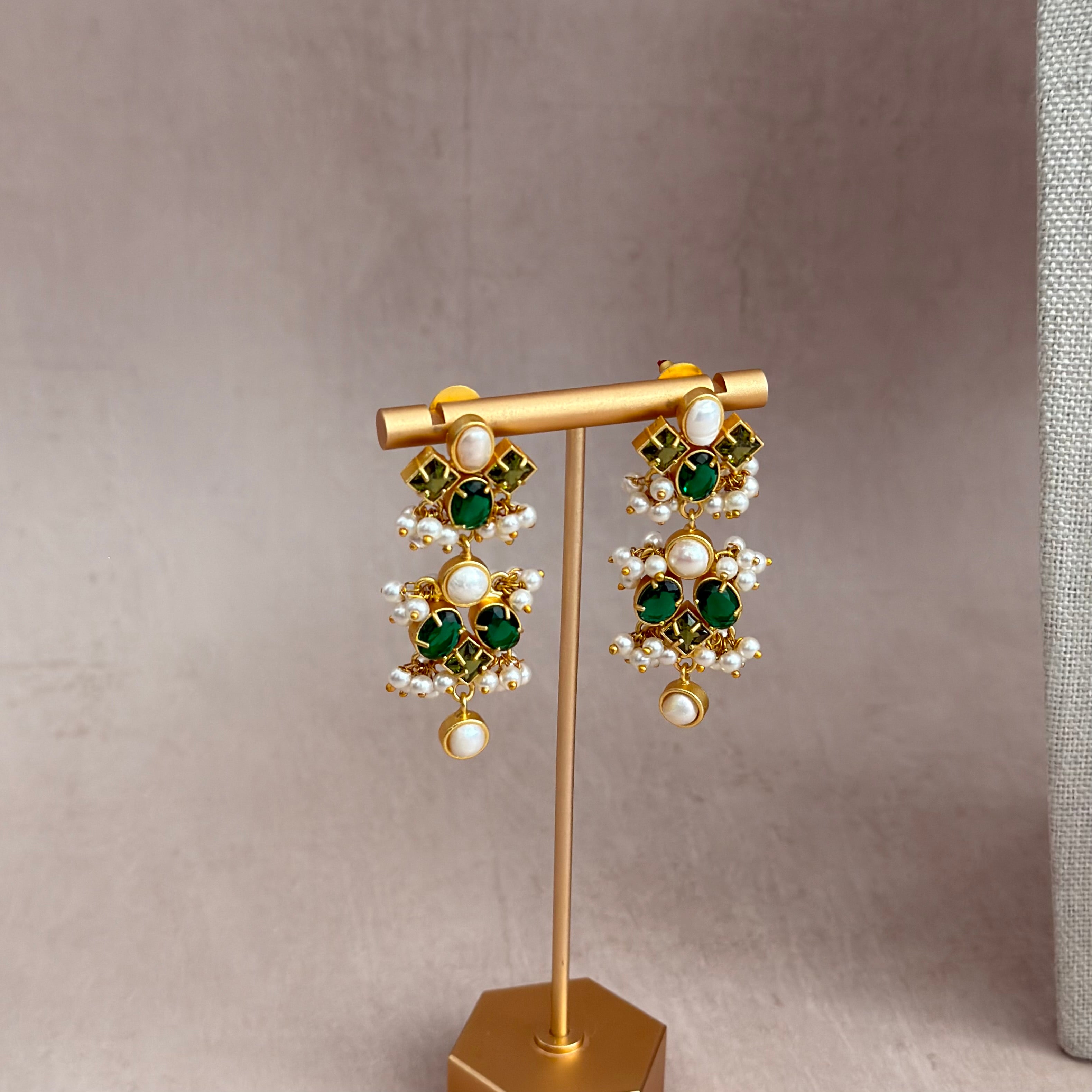 Elouise Green Necklace Set - Ahseya & Co