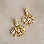 Layali Pearl Drop Earrings - Ahseya & Co