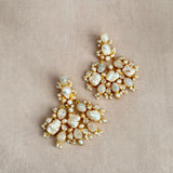 Layali Pearl Drop Earrings - Ahseya & Co