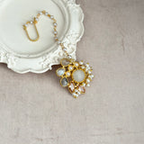 Fatima Moonstone Choker Jewellery Set