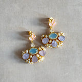 Helin Lilac Pink Drop Earrings