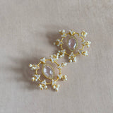 Alisba Crystal Stud Earrings - Ahseya & Co