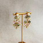 Areeba Olive Pink Choker Set - Ahseya & Co