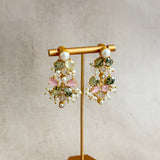 Areeba Olive Pink Choker Set - Ahseya & Co