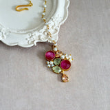Celeste Pink Pearl Tikka - Ahseya & Co