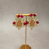 Verona Amber Pink Choker Set