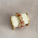 Rani Pink Cuff Bracelet - Ahseya & Co