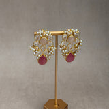 Azura Pink Crystal Necklace Set