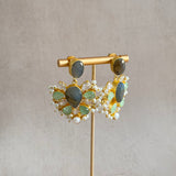 Monica Mint Drop Earrings - Ahseya & Co