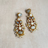 Bisan Pearl Drop Earrings - Ahseya & Co