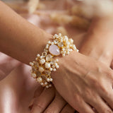 Antonia Lilac Cuff Bracelet