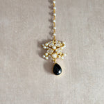 Drew Black Pearl Necklace Set - Ahseya & Co