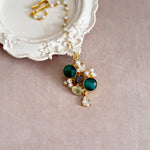 Celeste Green Pearl Tikka - Ahseya & Co