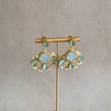 Portia Mint Drop Earrings - Ahseya & Co