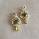 Miley Crystal Drop Earrings - Ahseya & Co