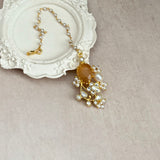 Sorrento Amber Kundan Choker Set
