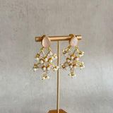 Maria Pink Drop Earrings - Ahseya & Co