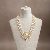Yasmine Rose Pearl Necklace Set