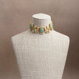 Safa Jade Kundan Choker Set