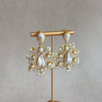 Imaanah Pearl Crystal Tikka Set - Ahseya & Co