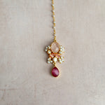 Rahma Pink Crystal Necklace Set - Ahseya & Co