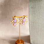 Tayla Lilac Pearl Necklace Set - Ahseya & Co