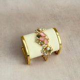 Eliana Pink Crystal Bracelet - Ahseya & Co
