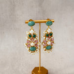 Bisan Jade Pearl Drop Earrings - Ahseya & Co