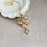 Liyana Oplalite Crystal Choker Set