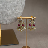 Areeba Ruby Olive Choker Set