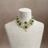 Vittoria Green Necklace Set