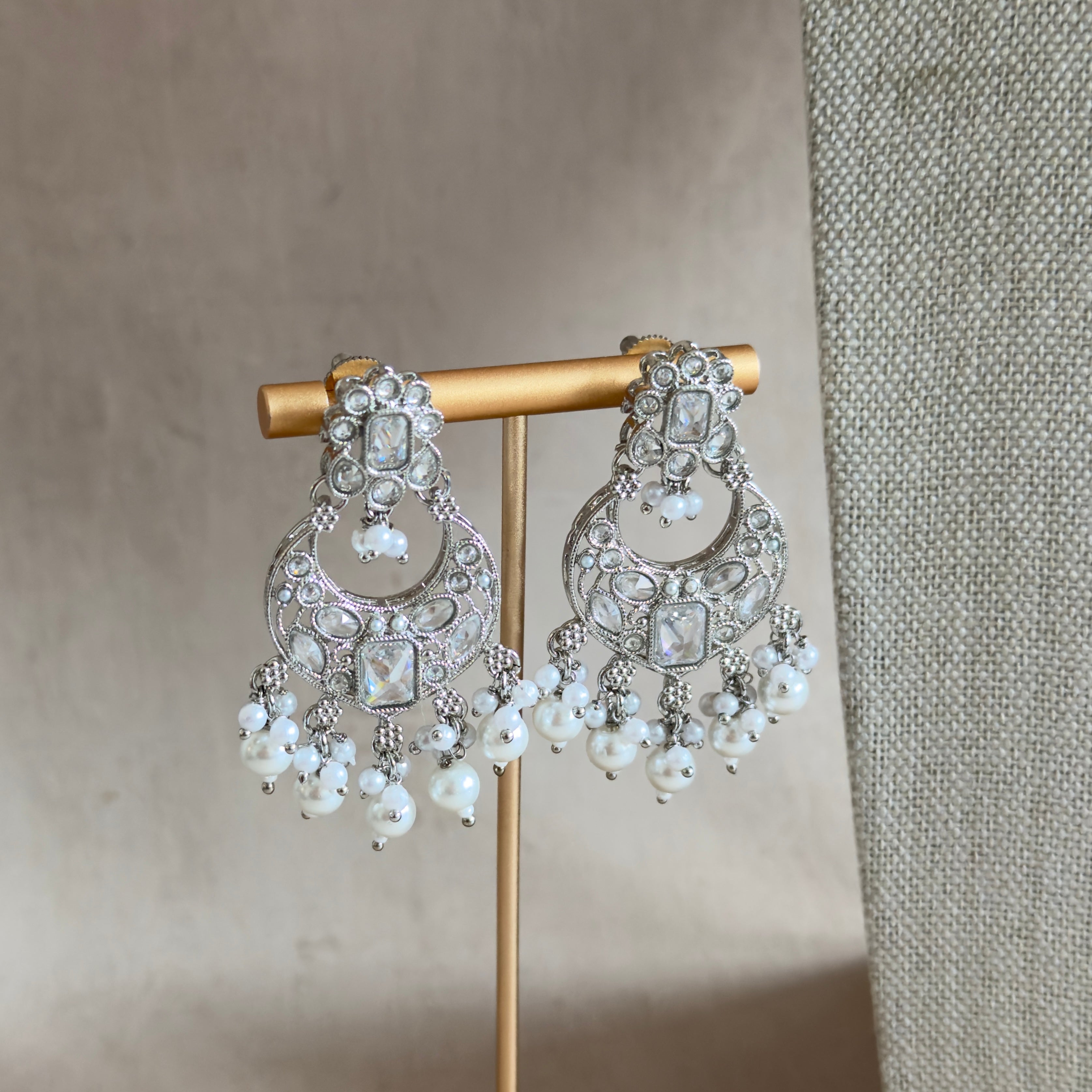 Shahana Silver Necklace Set - Ahseya & Co