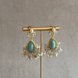 Piper Jade Crystal Drop Earrings