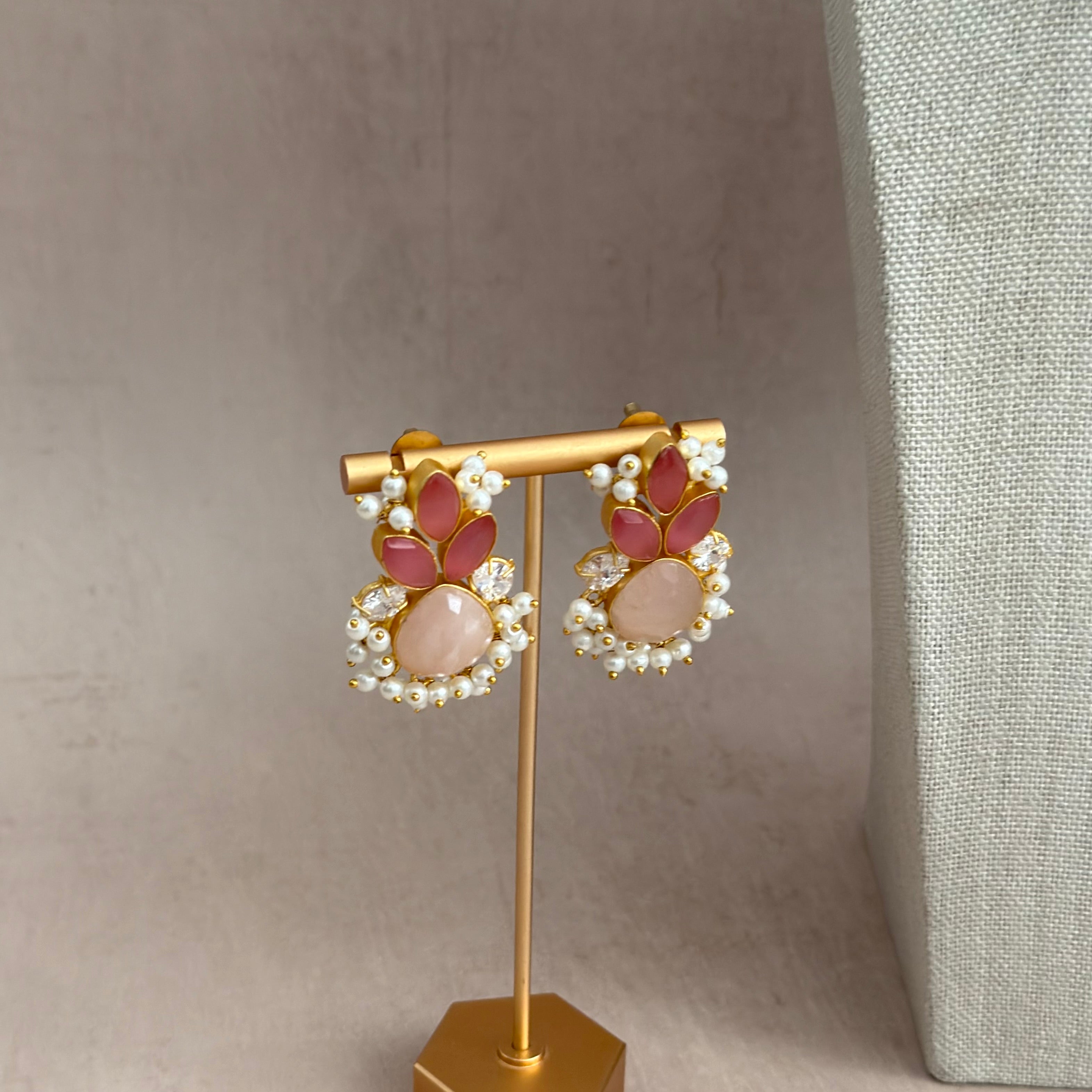 Heer Pink Choker Set - Ahseya & Co