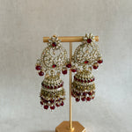 Raeesa Ruby Bridal Set - Ahseya & Co