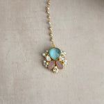 Heer Blue Choker Set - Ahseya & Co