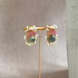 Giselle Olive Pink Choker Set,