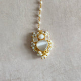 Clara Grey Pearl Mala Set - Ahseya & Co
