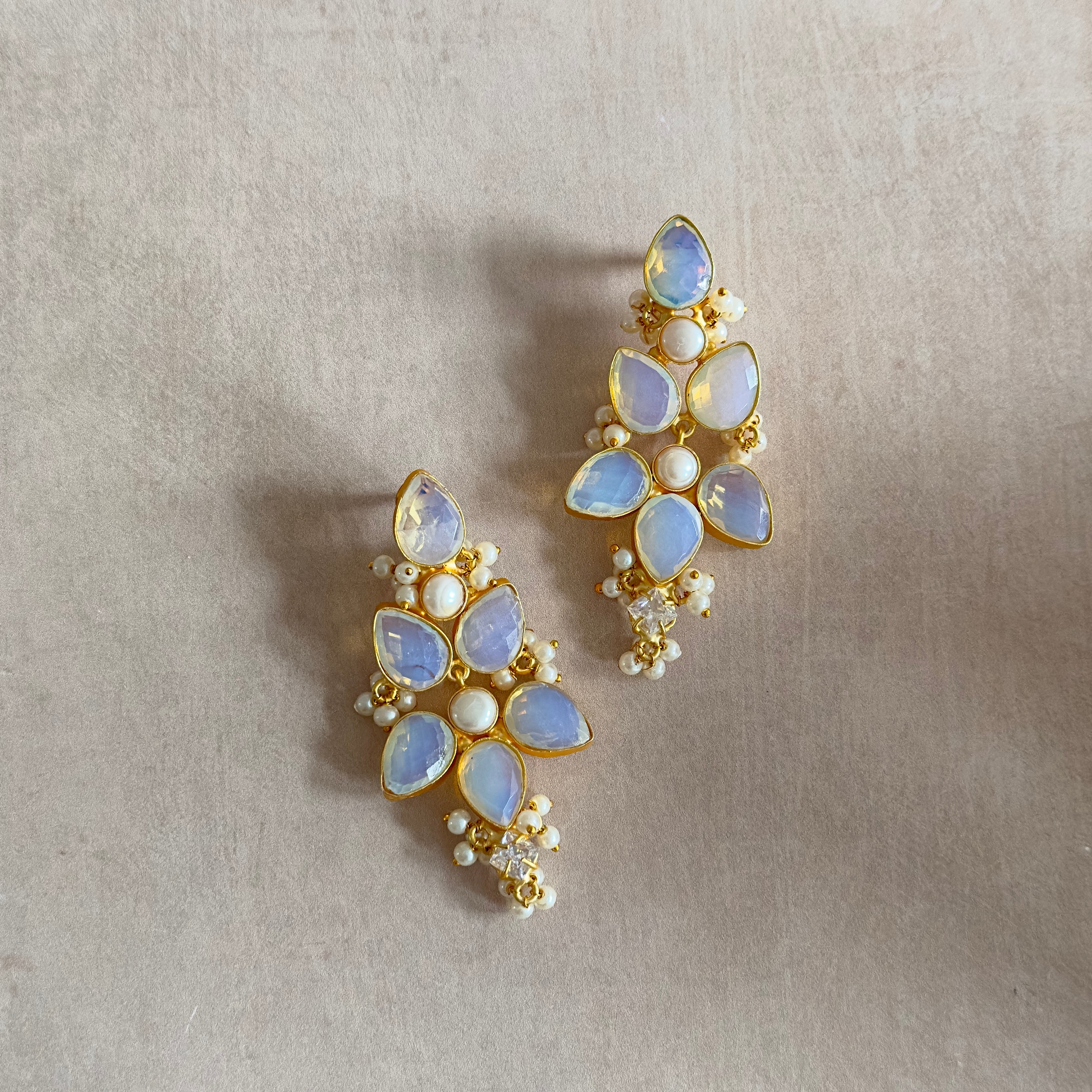 Bali Opalite Drop Earrings - Ahseya & Co