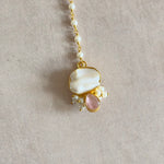 Nadine Pink Pearl Necklace Set - Ahseya & Co