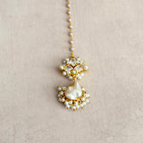 Valencia Pearl Crystal Necklace Set - Ahseya & Co